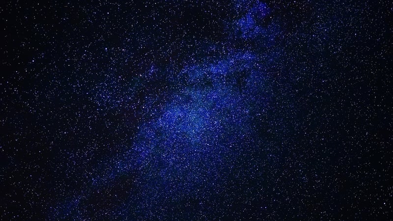 Starry Night Sky Backdrop